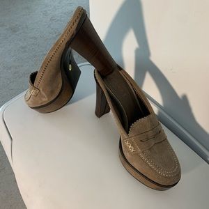 Sesto Meucci High heel mule platform Size 5 womens